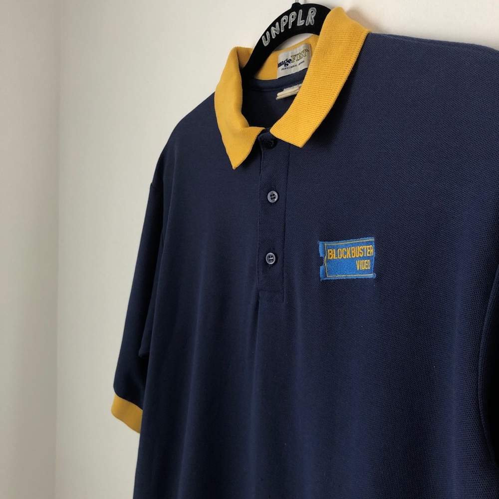 Vintage Blockbuster Polo